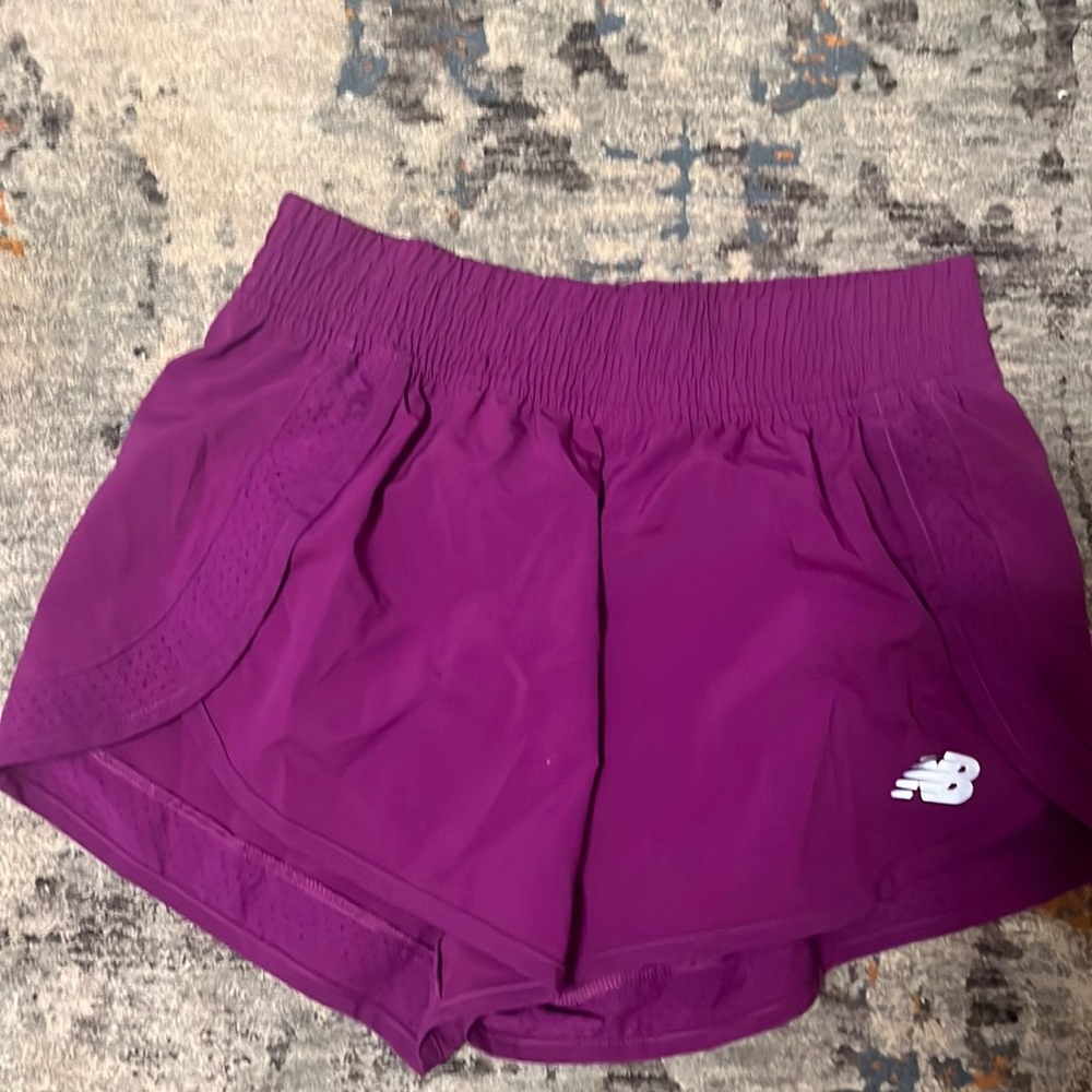 New balance purple shorts